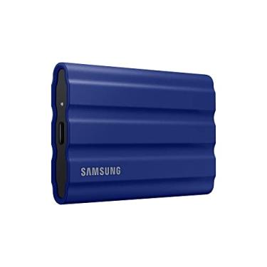 Imagem de Samsung SSD portátil T7 Shield 1 TB - USB 3.2 Gen.2 SSD externo azul (MU-PE1T0R/EU)