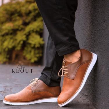 Imagem de Sapato Oxford Masculino Casual de Amarrar Super Confortável - Lovely F