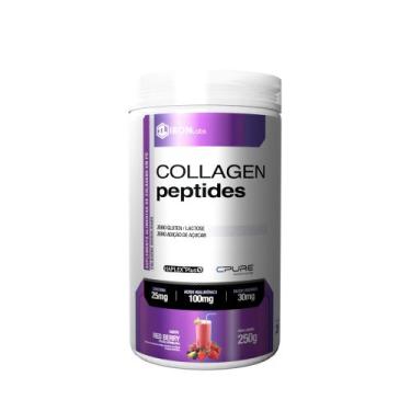 Imagem de Colágeno peptides 250g red berry - iron labs