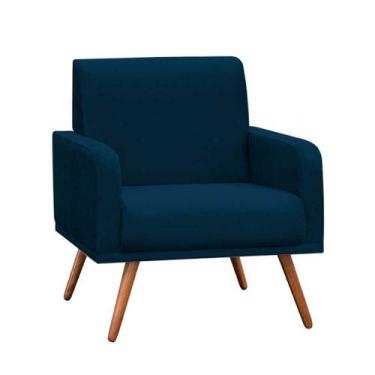 Imagem de Poltrona Decorativa Sala de Estar Moderna Quarto Escritório Remi - Man