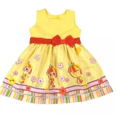 Imagem de Vestido Emília Sitio do Pica Pau Amarelo Festa Infantil - Ateliê Iza R