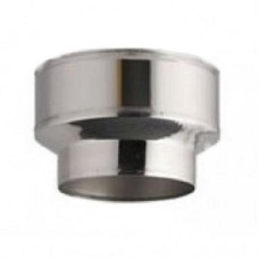 Imagem de Redutor De Chaminé 100mm X 80mm Aquecedor Gás - Guiga Gás peças e aces