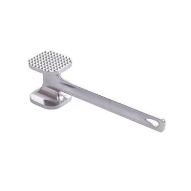 Imagem de Martelo Amaciador De Carne Batedor Prático Aluminio 21CM - Clink