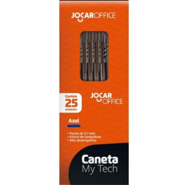 Imagem de Caneta Esferográfica MY TECH 0,7MM Azul - Caixa com 25 Unidades - Leon