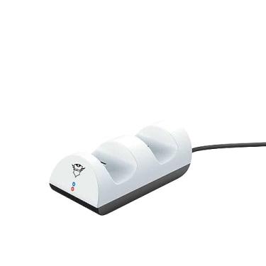 Imagem de Trust Gaming GXT 254 Carregador comando PS5, base de carregamento para Playstation 5 DualSense, alimentação USB, 2 portas, estação de carregamento dupla com indicador LED, branco