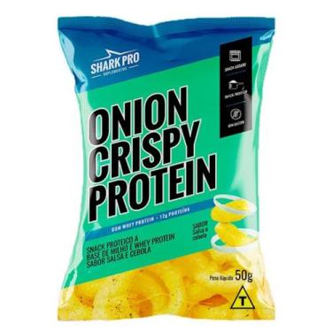 Imagem de Snack proteico salgadinho com whey protein onion crispy cebola 50g - S