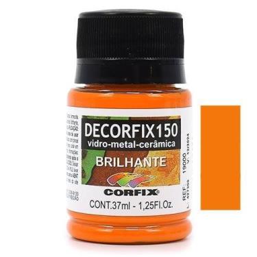 Imagem de Tinta Decorfix 150 Brilhante 37ml - Metal, Vidro e Cerâmica, 431 LARAN