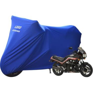 Imagem de Capa Moto Honda Cb750 Four Cbx750 7 Galo De Tecido Lycra - Mz, Azul