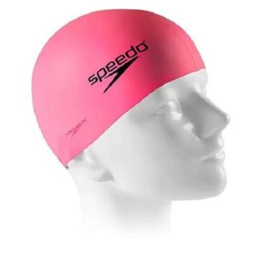 Imagem de Touca Speedo Silicone Lisa - Rosa Claro