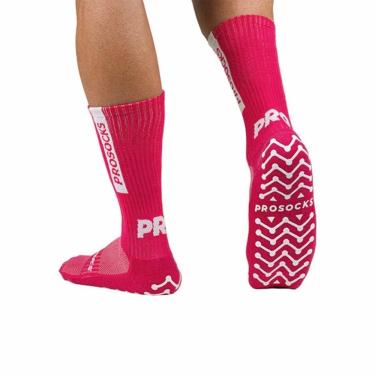 Imagem de Meia Prosocks Futebol Ultragrip Unissex ULTRAGP3844ROSA