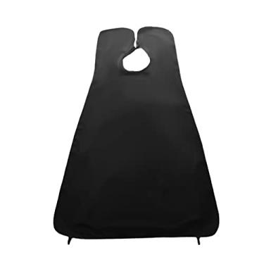 Imagem de LAURAG Avental de barba de homem Avental masculino para barba capa de higiene masculina com ventosa babador para barba para barbear