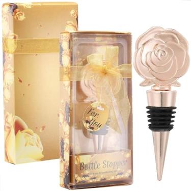 Imagem de 12 peças de rolhas de garrafa de vinho e bebidas para lembrancinhas de aniversário, casamento, chá de noiva, chá de noiva, presente de lembrança de noivado, lembrancinha de festa para convidados (12,