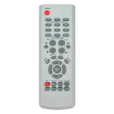 Imagem de Controle remoto de substituição 00021C adequado para Samsung-00021C DVD VCR DVD-V4600A DVD-V5500 DVD-V4600