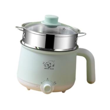 Imagem de SiaBiced Mini fogão de viagem para cozinhar, panela elétrica de arroz e macarrão