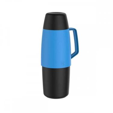 Imagem de Garrafa Termica Soprano Lotus 1L Azul 09000.0014.55 - SOPRANO TERMICA,