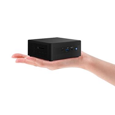 Imagem de Intel NUC 11 NUC11PAHi5 Home & Business Desktop Mainsteam Kit, Barebone, Intel Core i5-1135G7 4-Core, 2.4 GHz – 4.2 GHz Turbo, 28W Intel Iris X Graphics, sem RAM, sem SSD, SEM SO, componentes