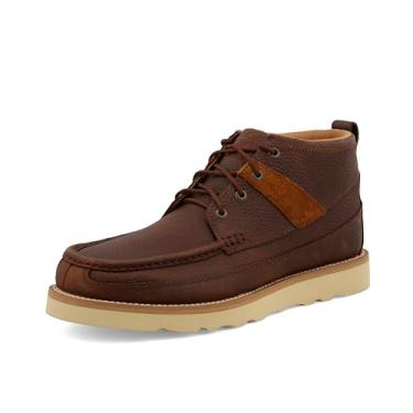 Imagem de Twisted X Bota masculina com sola anabela, Marrom, 7 Wide