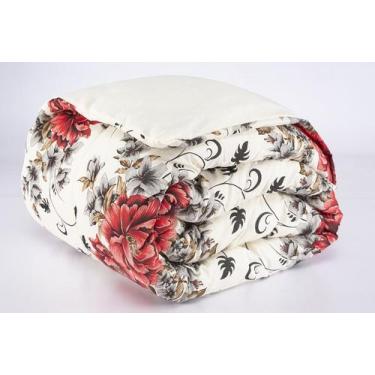 Imagem de Kit Edredom Casal Estampado BZ3 - 4 Peças em Algodão - Bazar Enxoval, 