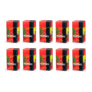 Imagem de Kit 10 Erva Mate Argentina Rosamonte Tradicional 500g