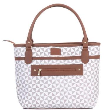 Imagem de Bolsa Estampada com porta moedas Feminina Moderna de Ombro - Alice Mon