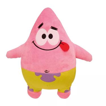 Imagem de Boneco De Pelúcia Patrick Estrela Bob Esponja 30cm - Multikids