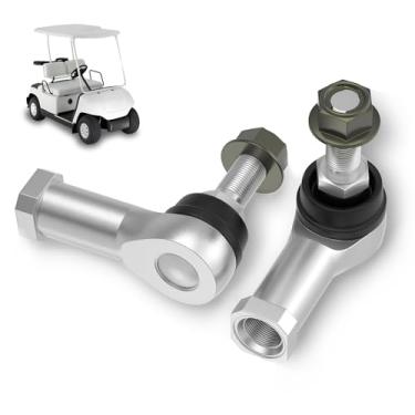 Imagem de Panglong Extremidade externa da haste de direção do carrinho de golfe para Yamaha, aplicável ao carrinho de golfe elétrico e a gás Yamaha G22 G29 2003, substitui OEM # JU0-F3841-00 2 pacotes