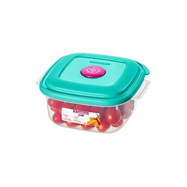 Imagem de Sanremo - Pote Hermético Plástico Quadrado de 480ml, Linha Vac Freezer