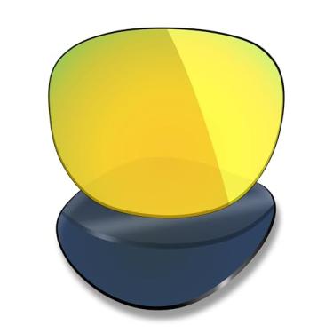 Imagem de Mryok Lentes de reposição polarizadas compatíveis com Ray-Ban RB4140 49 mm - ouro 24K