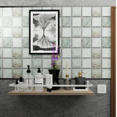 Imagem de Prateleira MDF Decorativa 20x60cm Branca