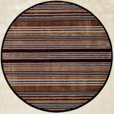 Imagem de Rosadecor, Tapete Redondo Marbella Elite BS Moderno Kilim Vitral 1 200 cm