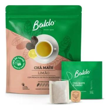 Imagem de Chá Mate Tostado Baldo 25g, Limão