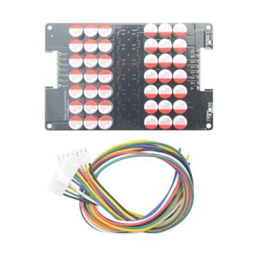 Imagem de LVNOON 5,5A 3S para 21S 4S 5S 6S 7S 8S 9S 10S 12S 14S 16S 17S 20S 21S Smart Active Balancer Active Equalizer Balancer para bateria de íons de lítio NCM Lifepo4 LFP LTO capacitor de energia (9S-14S)