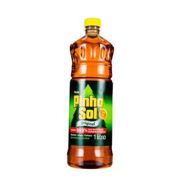 Imagem de Desinfetante Pinho Sol Original 1L - Embalagem com 12 Unidades