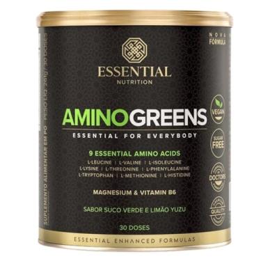 Imagem de Amino Greens Lata (261g) - Essential Nutrition