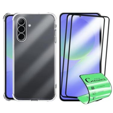 Imagem de Kit Capa Capinha Anti Impacto + 2 Películas Ceramica 9D Para Samsung Galaxy A36