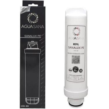 Imagem de Filtro Refil Agua Sana Compatível Electrolux PE10B e PE10X