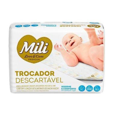 Imagem de Lençol Absorvente Infantil Mili Embalagem 5 Un