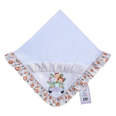Imagem de Cobertor Suedine Mantinha Para Bebe Baby2u - Miguel Baby, Lion