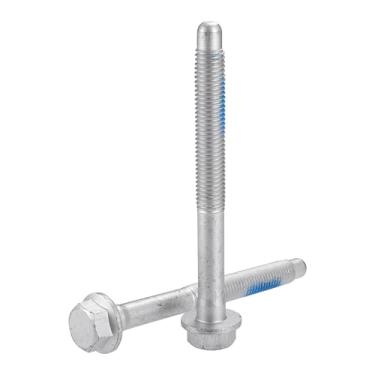 Imagem de Hihaha No.11519402 Parafuso de almofada de montagem do corpo da cabine para Chevrolet Silverado 1500 4,3L, 4,8L, 5,3L, 6,0L 2004-2007/Interno/Plástico de metal durável/2 peças tom prateado