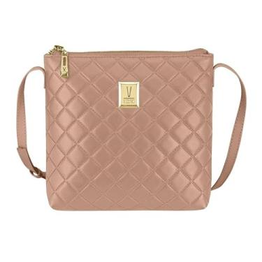 Imagem de Bolsa Feminina Transversal Matelassê Vizzano (Nude)