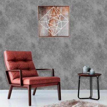 Imagem de Papel de Parede Autocolante Cimento Queimado Greta 270 - Inove Papéis 