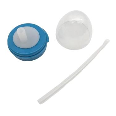 Imagem de Ioensy a lata de cerveja Coca -Cola lata de canudos pode cobrir o acessório de fechamento prático do boné de boné de tampa da garrafa tampa para a cozinha, Azul