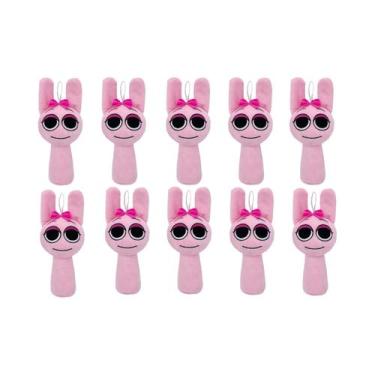 Imagem de Bonecas de Pelúcia Sprunki - 10 Peças com Design de Desenhos Animados 