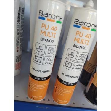 Imagem de Selante PU40 Barone Multi 400g Branco, 500g