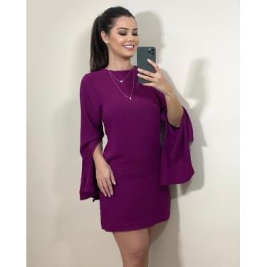 Imagem de Vestido Carine - Cores - Closet RC, G (42/44), Roxo