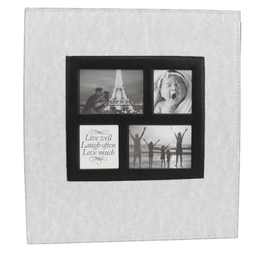 Imagem de Álbum, Álbum de Fotos PU para Light Record Dear Memories Day (Branco)