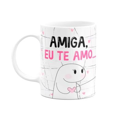 Imagem de JPS INFO, Caneca Flork Amigas - Amiga eu te amo, mas as vezes...