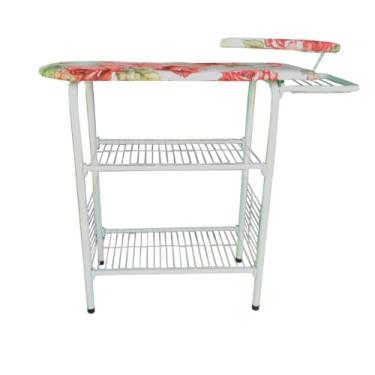 Imagem de Tabua Mesa De Passar Roupa Grande Extra Forte Com Armarinho