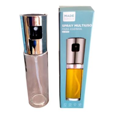 Imagem de Borrifador Multiuso com Spray Fino – Ideal para Água, Vinagre e Soluções de Limpeza (Tampa prata)