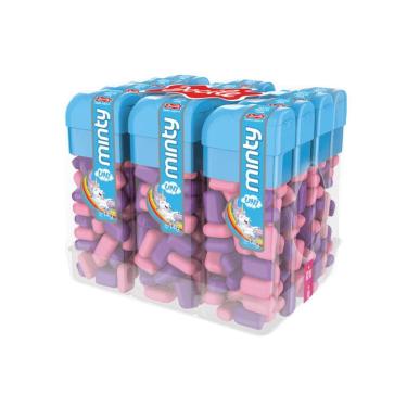 Imagem de Bala Pastilha Unicórnio Mini Minty Tipo Tic Tac C/ 12u